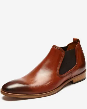 3651 Mens Italian Cotto leather boot