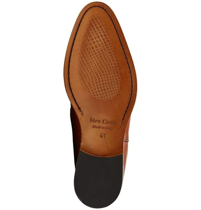 3651 Mens Italian Cotto leather boot