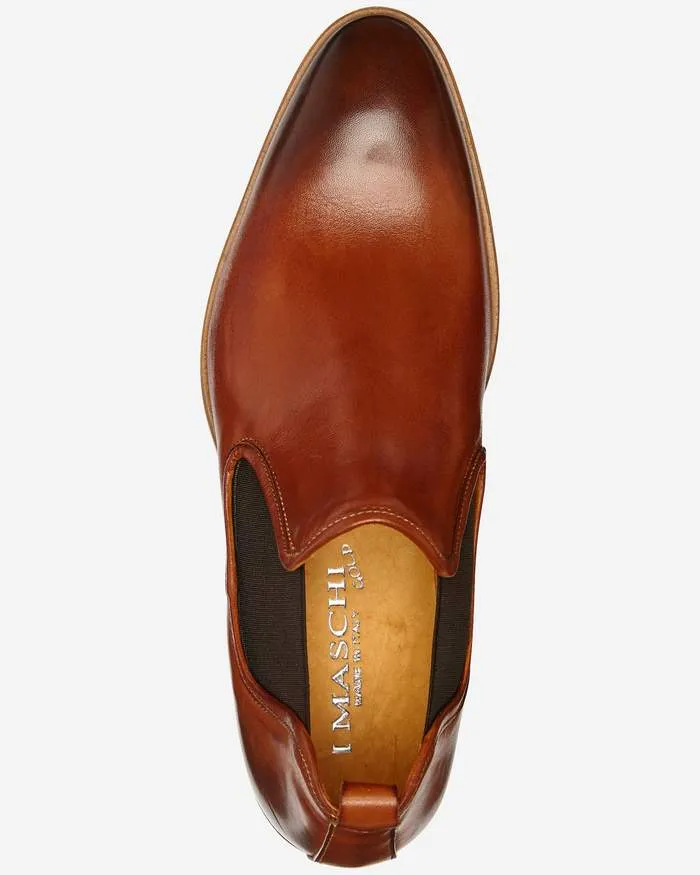 3651 Mens Italian Cotto leather boot