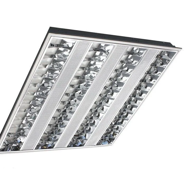 4 x 14 Watt T5 600 x 600 Contract Recessed Modular Light with emergency gear
