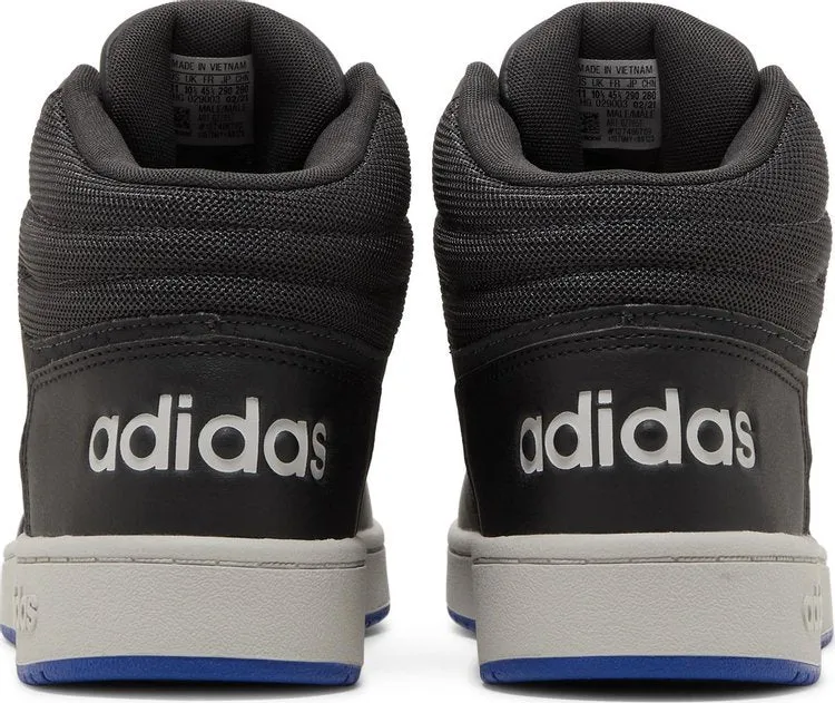 Adidas Hoops 2.0 Mid 'Carbon Royal Blue' Sneakers, Black