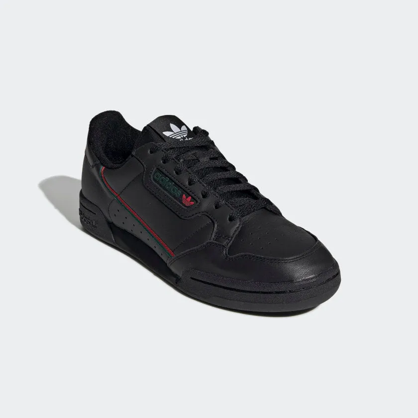 Adidas Original CONTINENTAL 80 Men’s -BLACK/SCARLET/GREEN