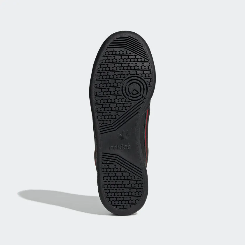 Adidas Original CONTINENTAL 80 Men’s -BLACK/SCARLET/GREEN