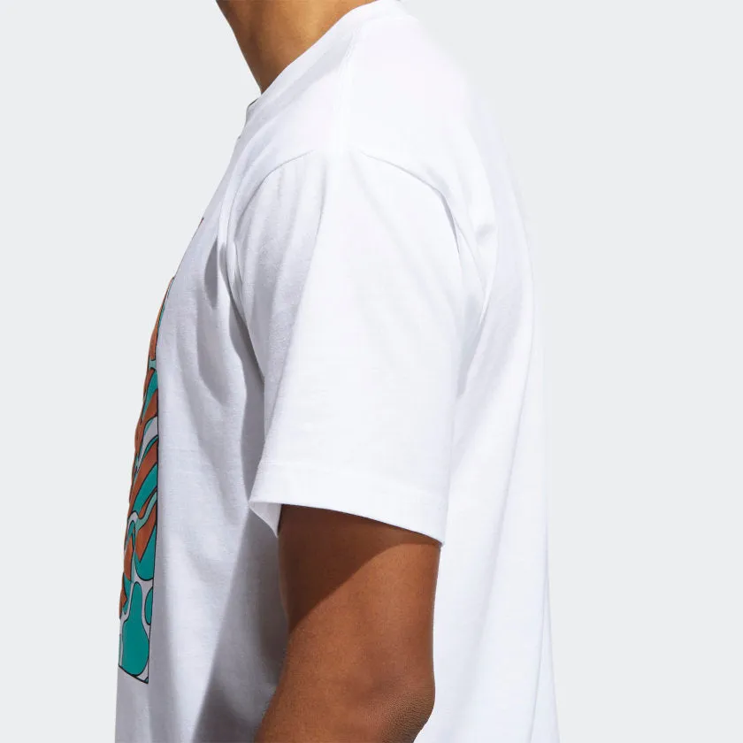 Adidas Original  SUMMER TONGUE  TEE Men’s -WHITE