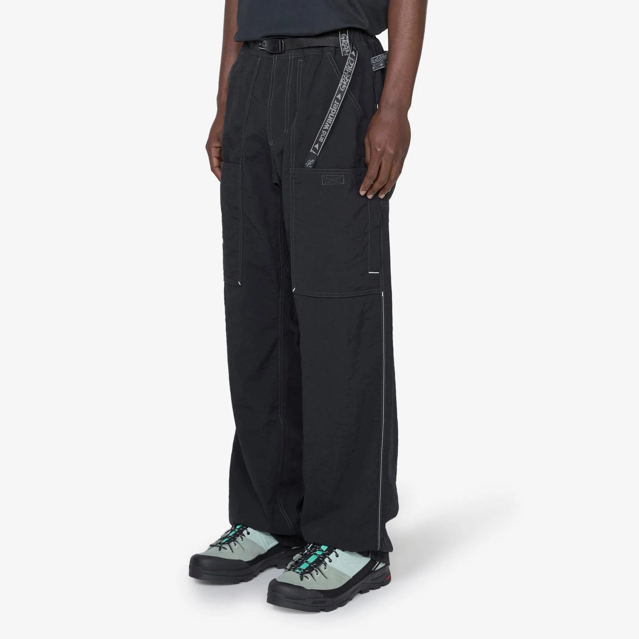 and wander Nylon EQT Pant Black