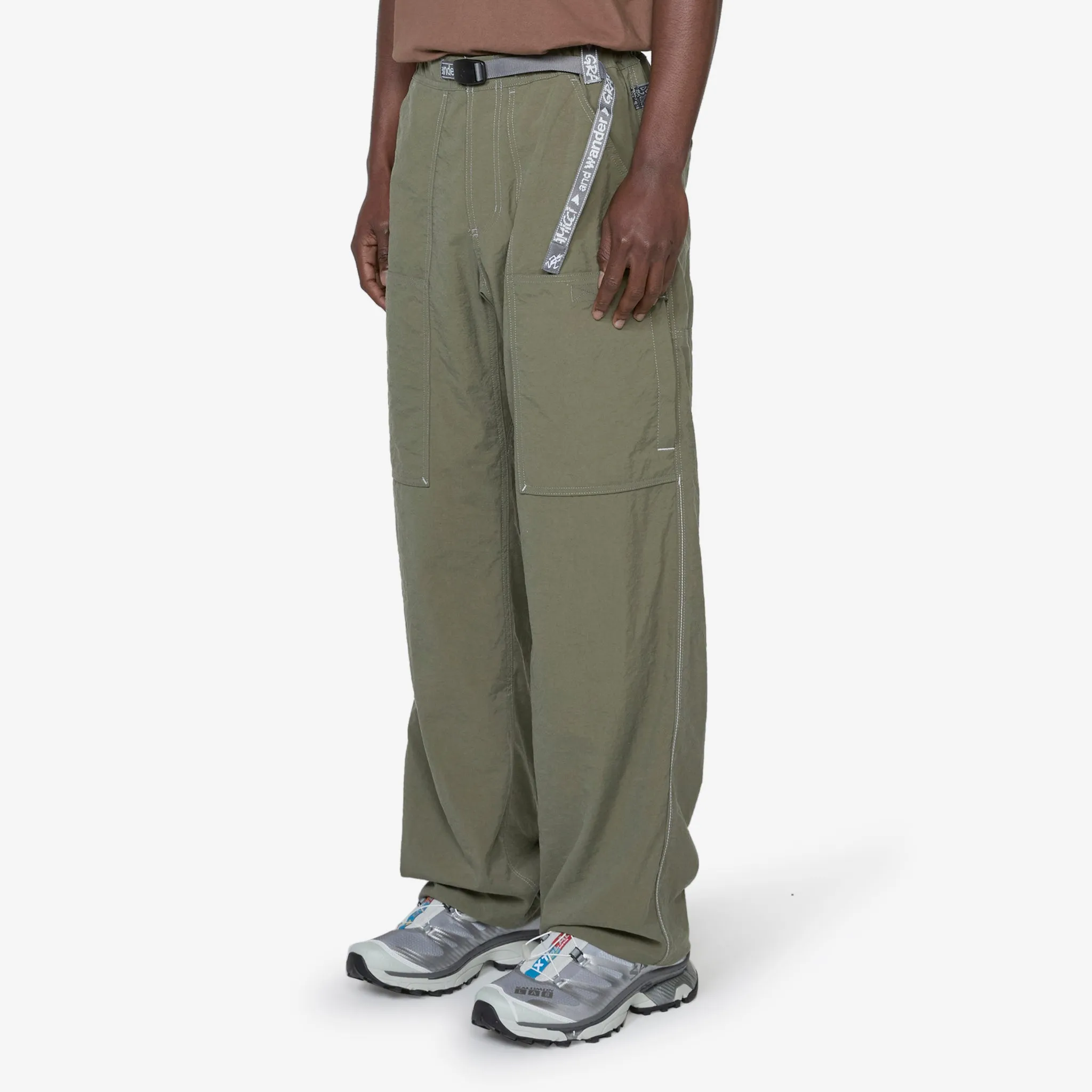 and wander Nylon EQT Pant Khaki
