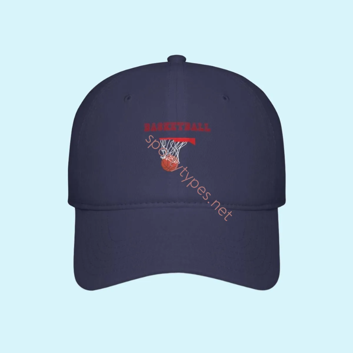 Basketball Hoop Baseball Cap