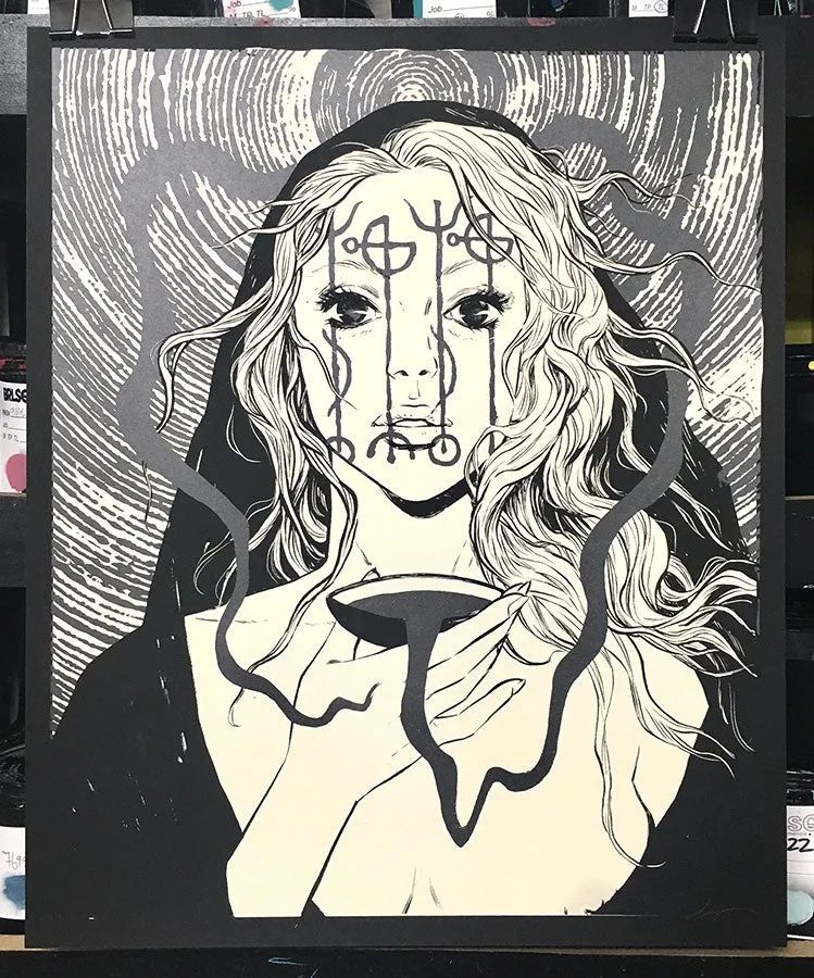 Becky Cloonan: Draumstafir Whitewash variant