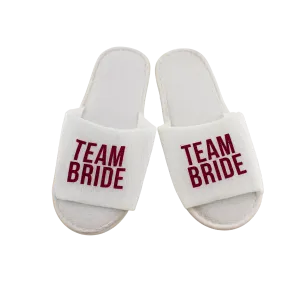 BRIDE TEAM SLIPPER ONE SIZE