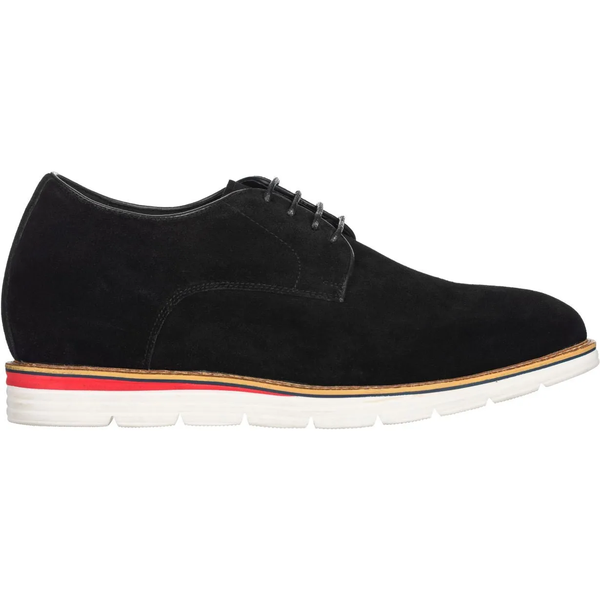 CALTO - Y4222 - 3.2 Inches Taller (Nubuck Black)