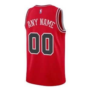 Chicago Bulls Personalized Nike Icon Edition Swingman Jersey
