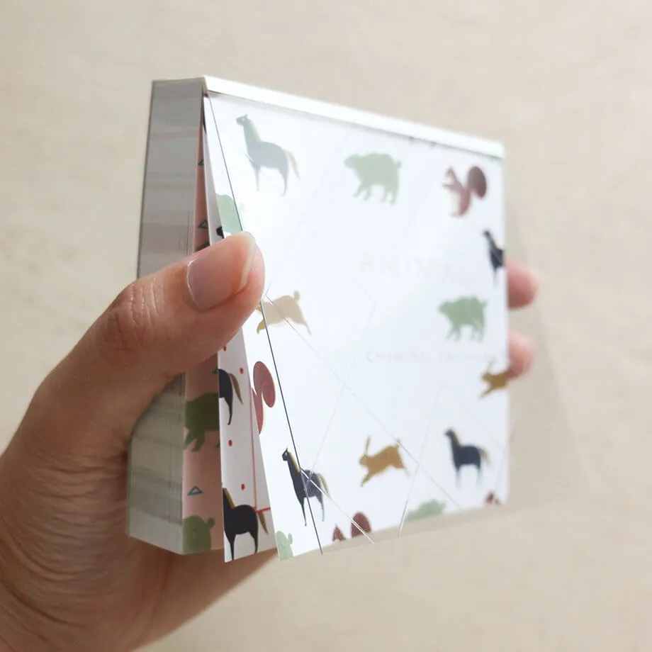 Chihiro Yasuhara Memo Block - Animal