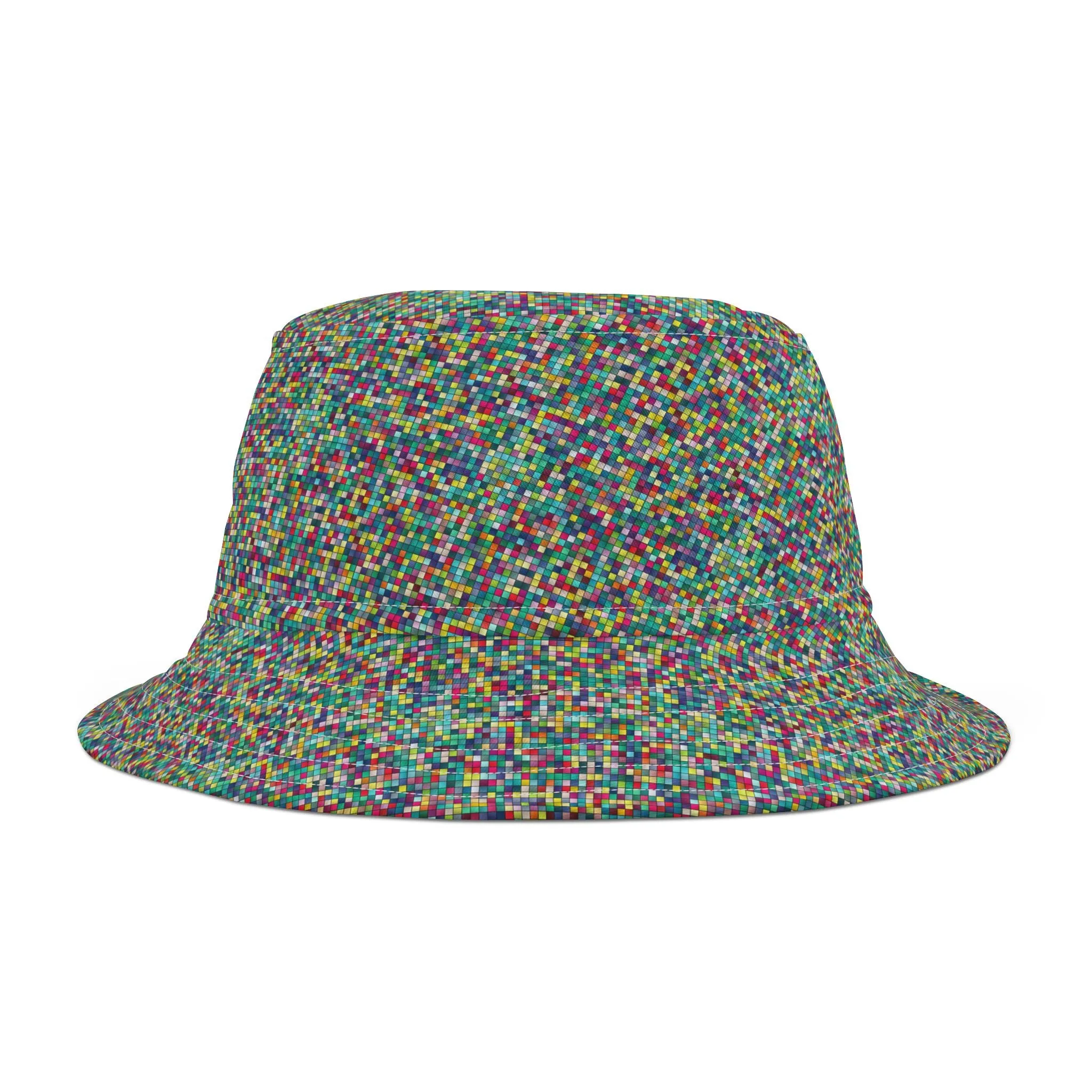 Color SquaresBucket Hat (AOP)