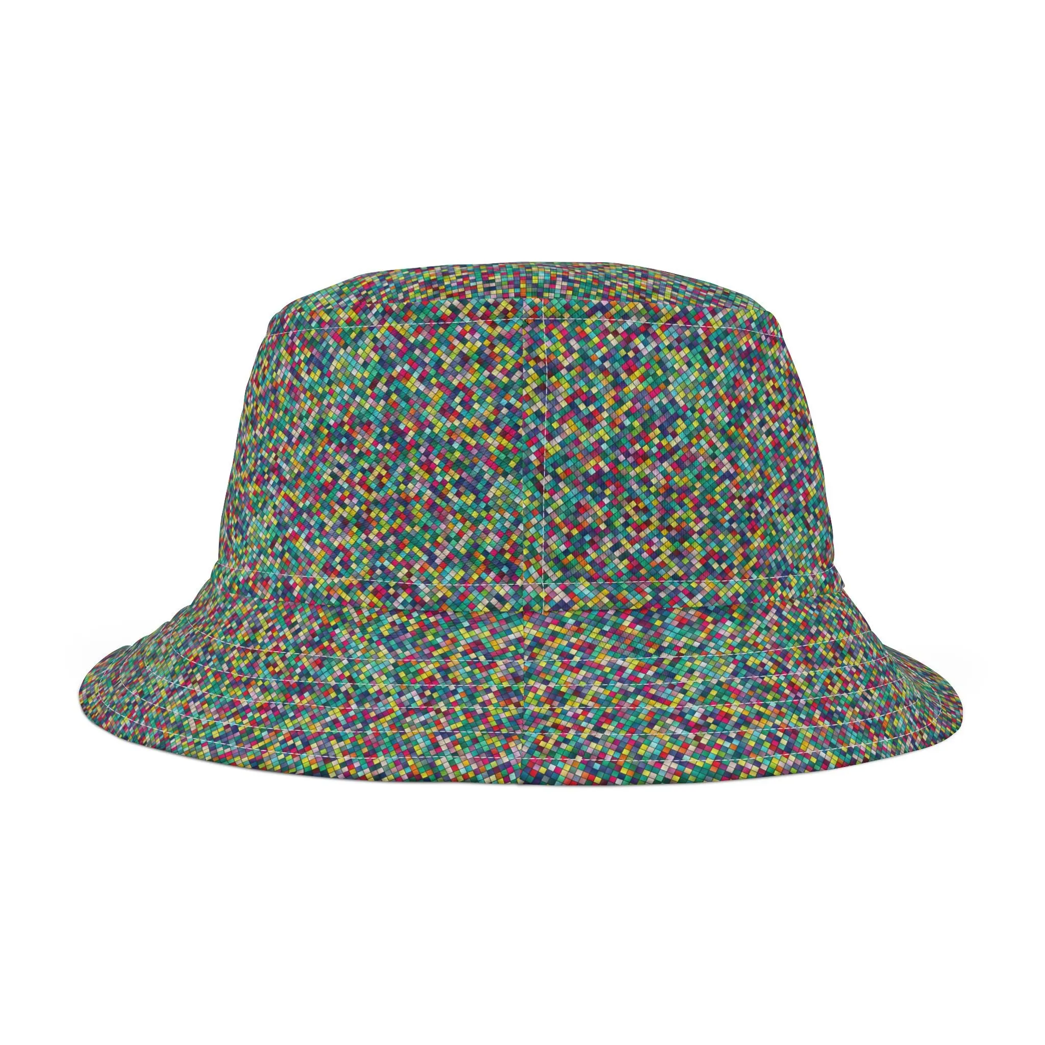 Color SquaresBucket Hat (AOP)