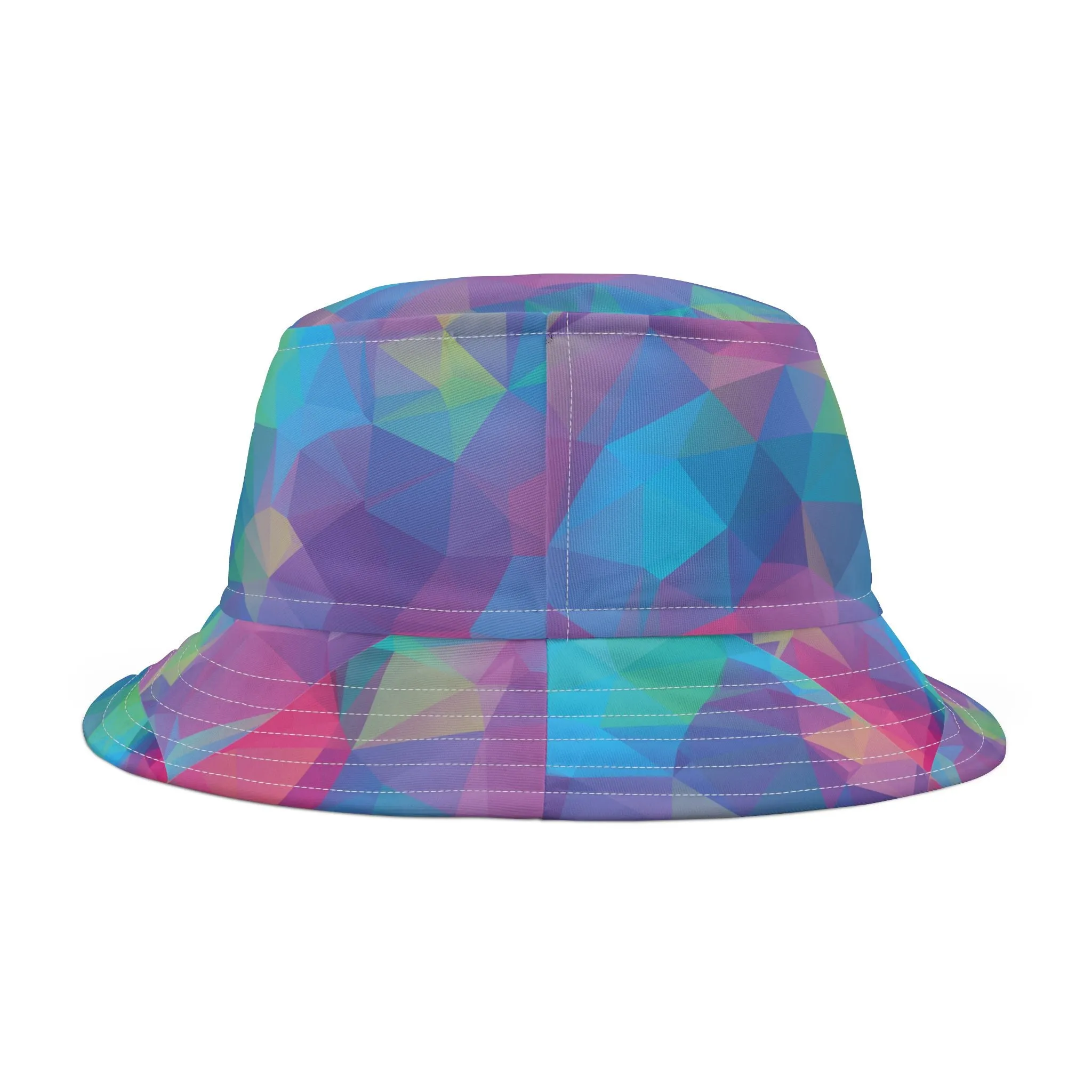 Colorful TrianglesBucket Hat (AOP)