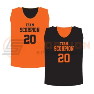 CUSTOM SUBLIMATED REVERSIBLE MESH JERSEY