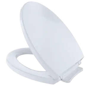 Elongated SoftClose Toilet Seat in Cotton White