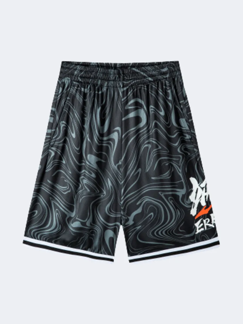 Erke Basketball Kids-Boys Basketball Short Black/Grey