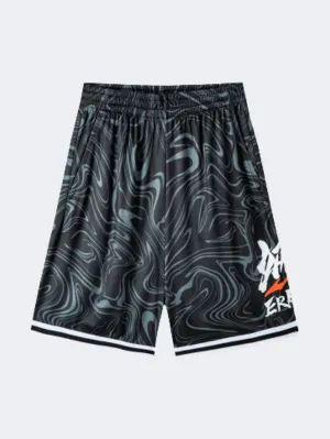 Erke Basketball Kids-Boys Basketball Short Black/Grey