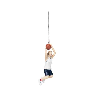 Female Basketball Player Ornament