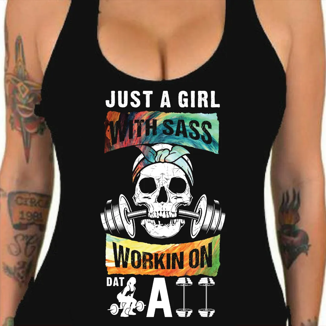Girl with Sass Tank Top