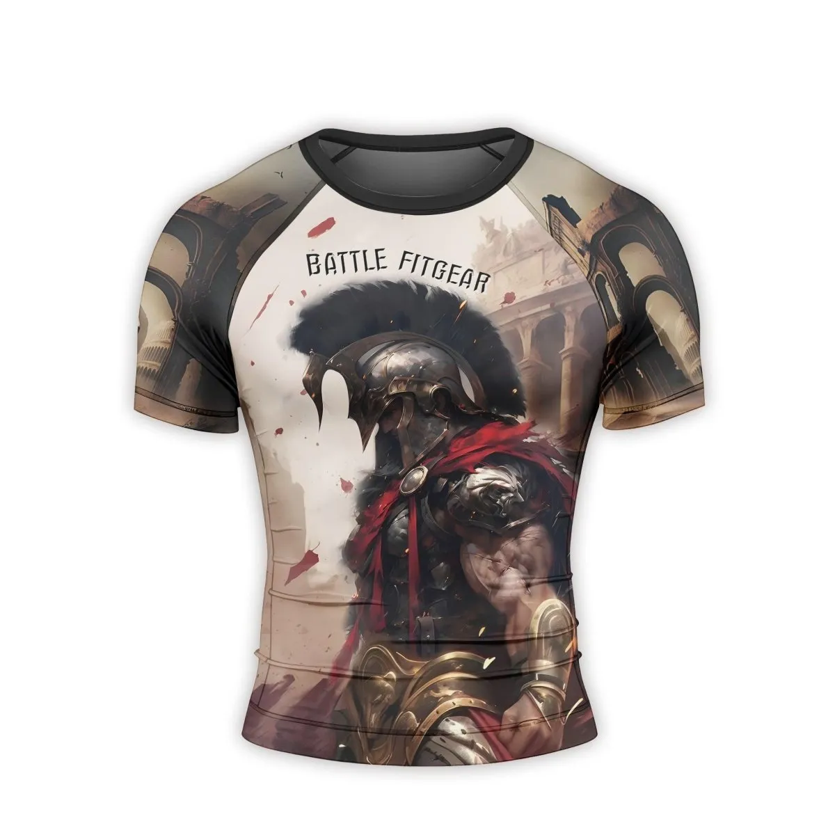 Gladiator Men's Short Sleeve Rash Guard