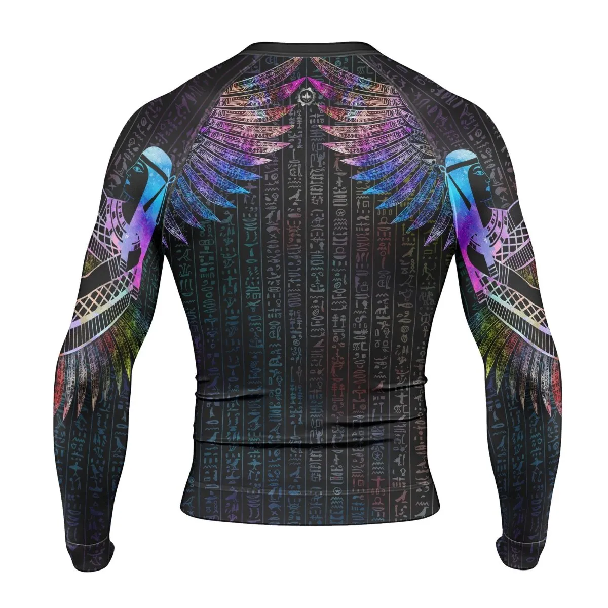 Goddess Of Motherly Love Aset Men's Long Sleeve Rash Guard