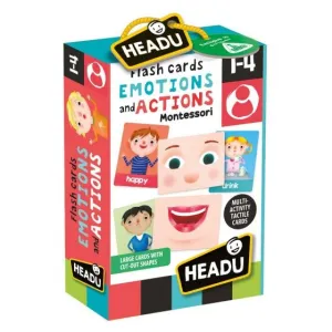 Headu Flashcards Emotions and Actions Montessori