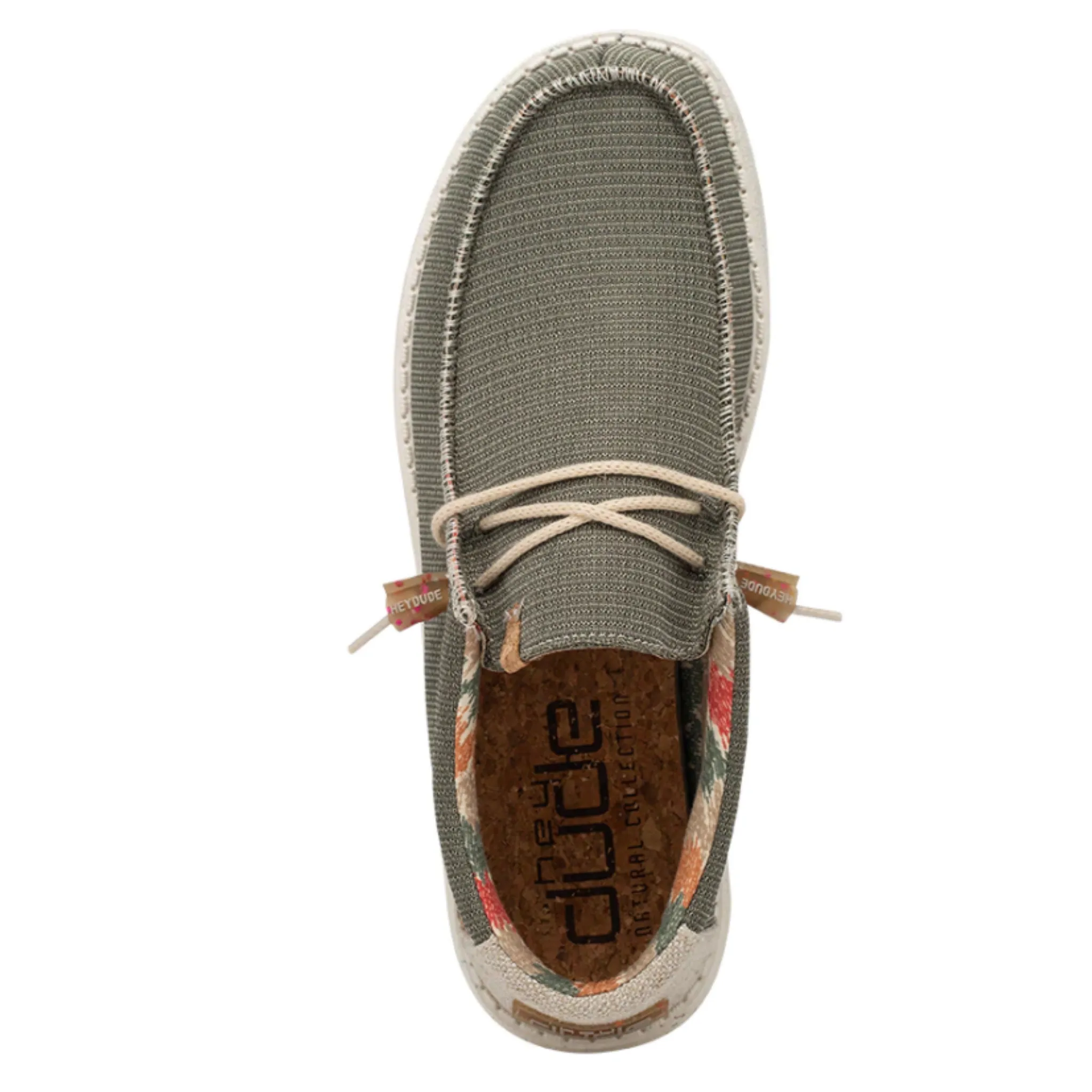 HEY DUDE MEN'S WALLY ECO SOX ALGAE- 112478354