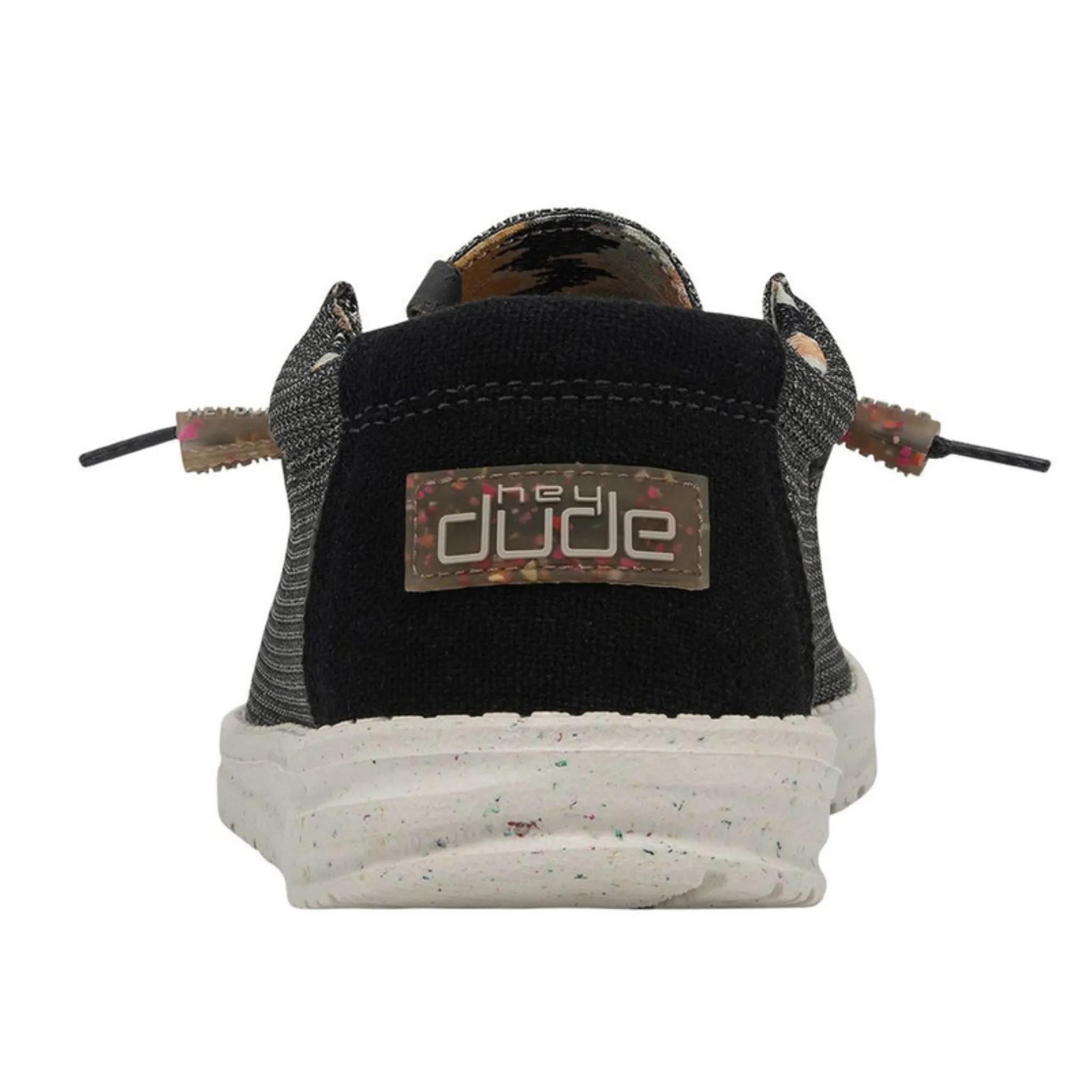 HEY DUDE MEN'S WALLY ECO SOX CHARCOAL SHOE - 112474007
