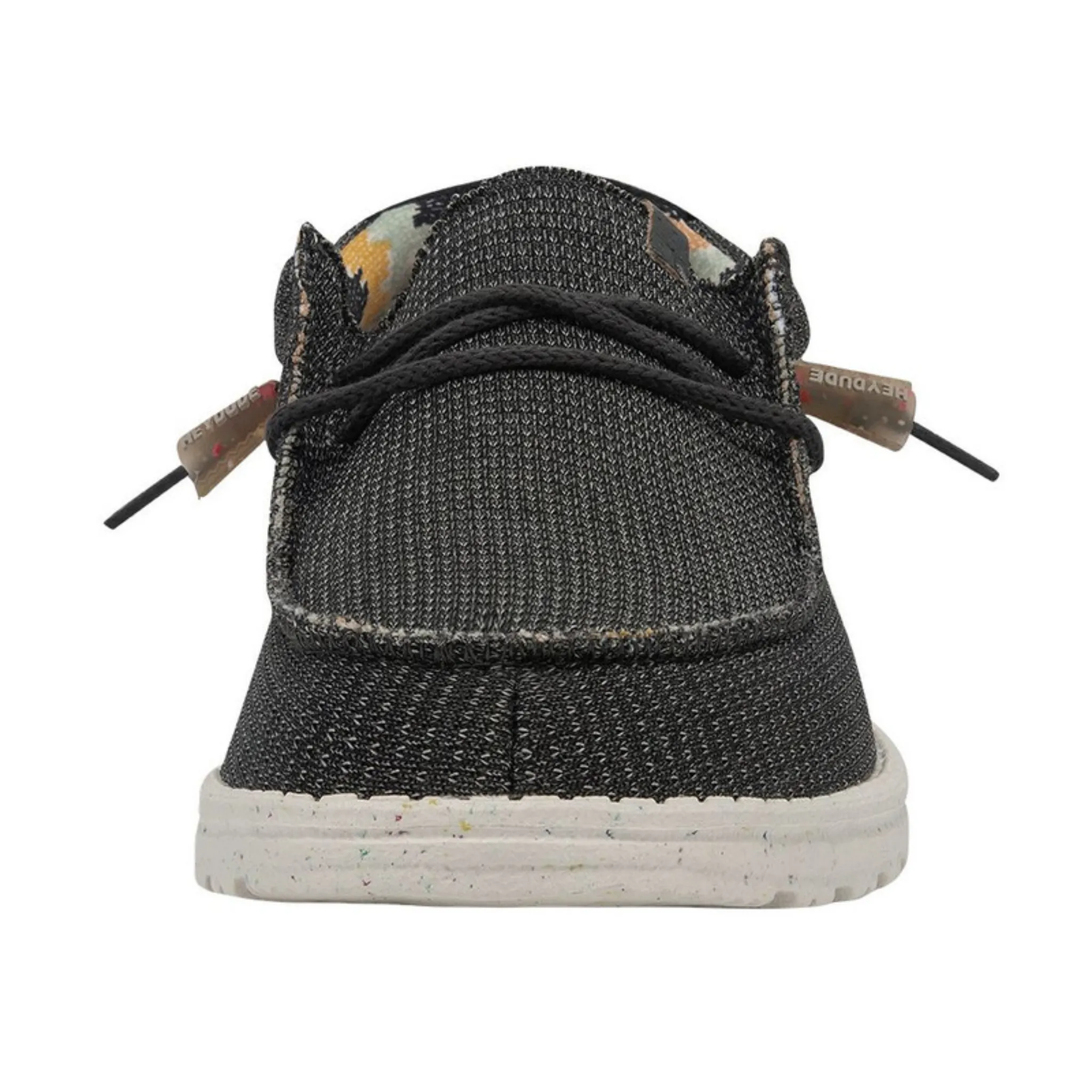 HEY DUDE MEN'S WALLY ECO SOX CHARCOAL SHOE - 112474007