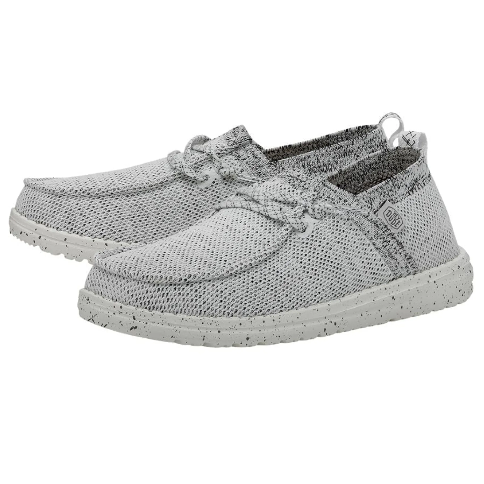 HEY DUDE WOMEN'S WENDY HALO STONE WHITE - 400681KA