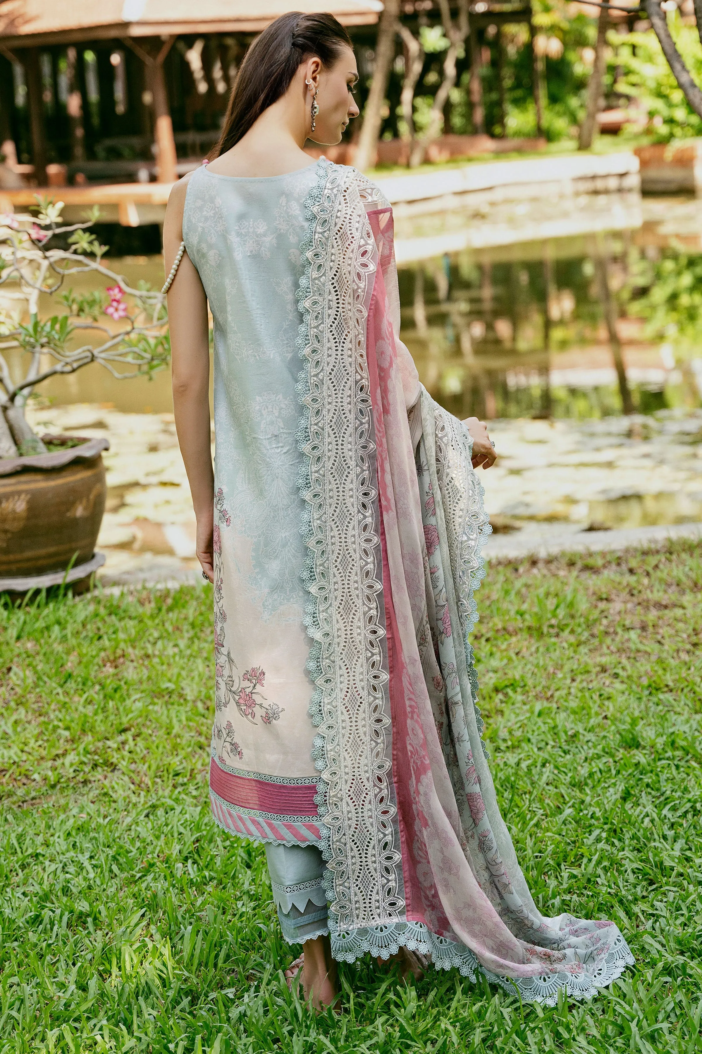 Jade Needle Wonder 3PC Lawn Collection – 20539 SKY BLUE