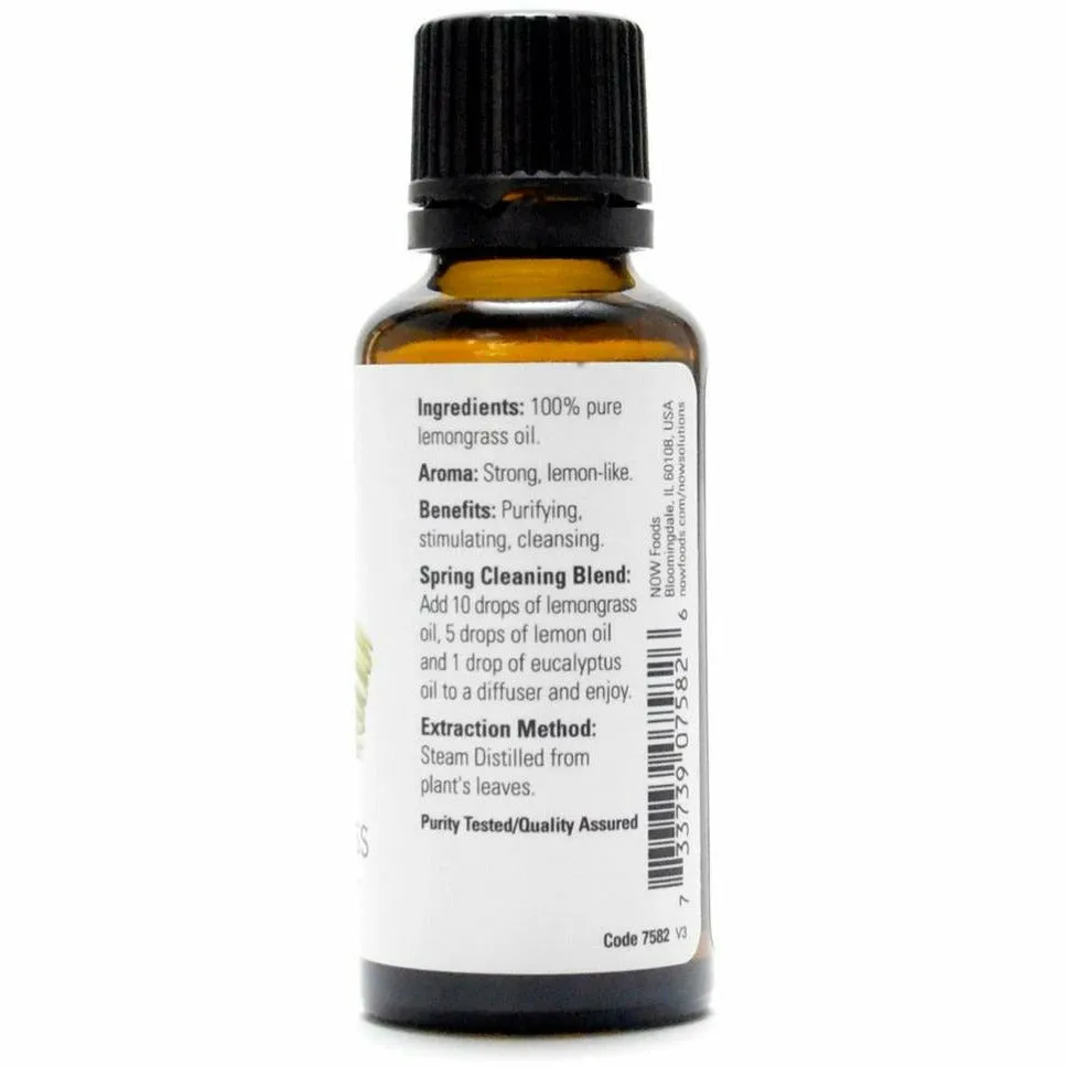 Lemongrass Oil 1 oz by NOW