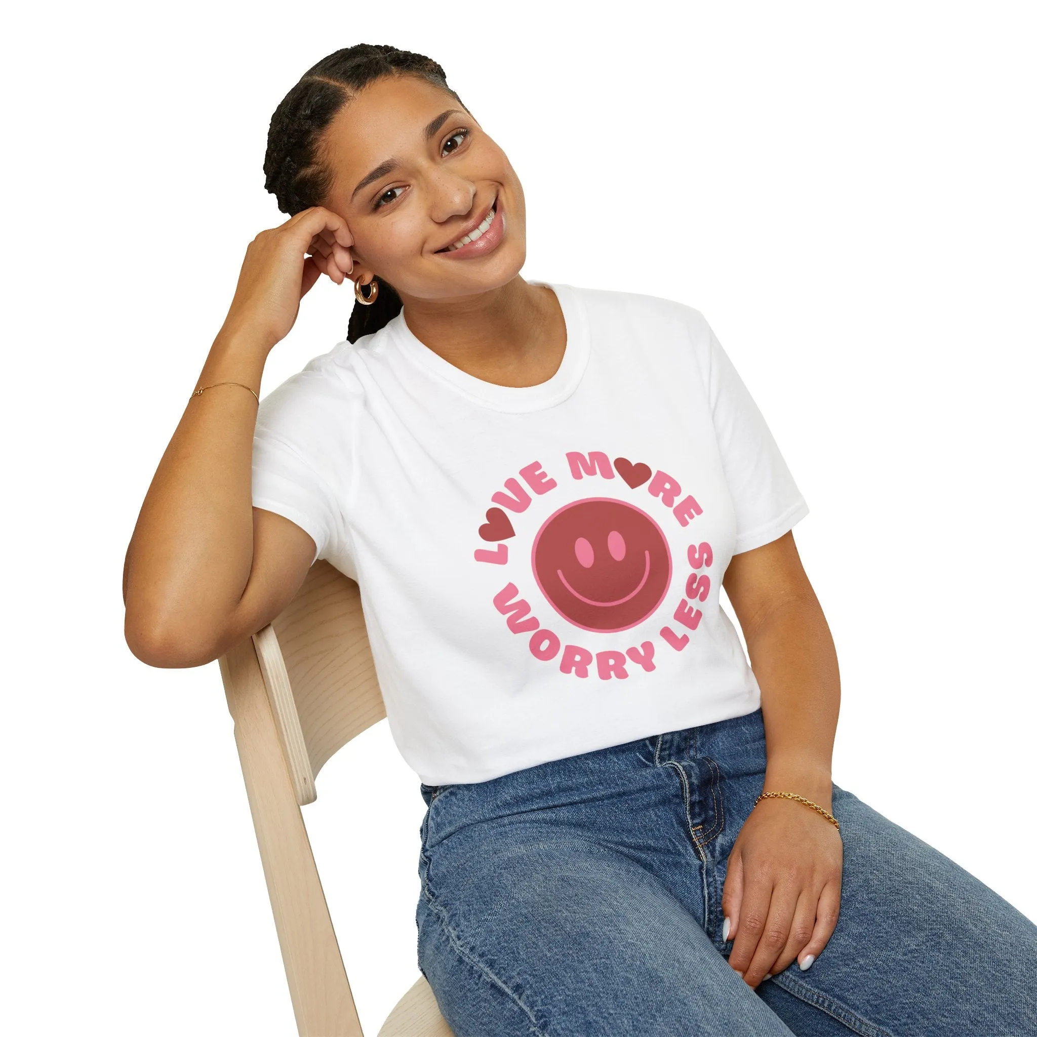 Love More Worry Less Top