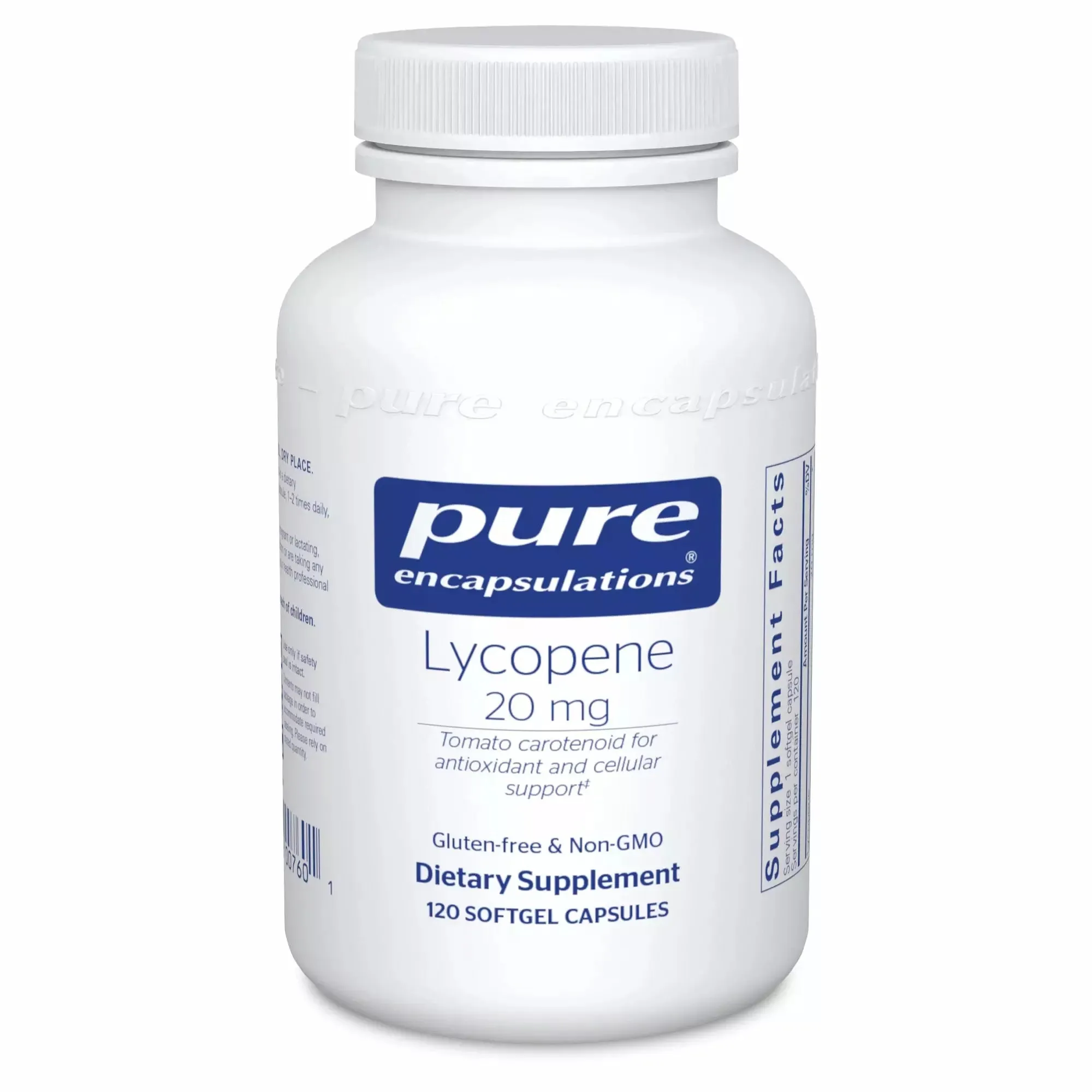 Lycopene 20 mg by Pure Encapsulations