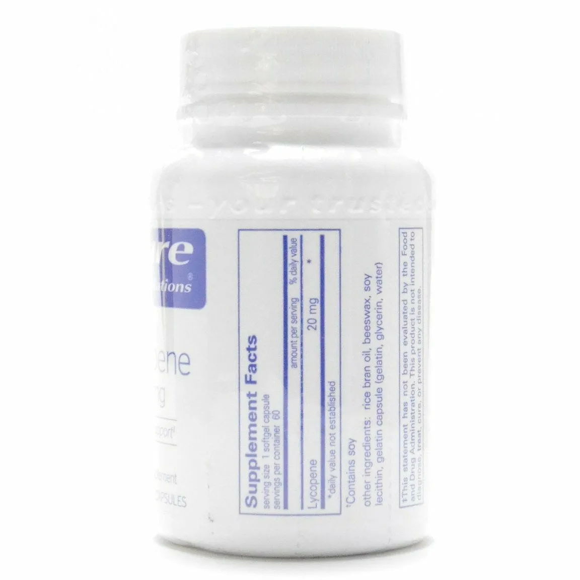 Lycopene 20 mg by Pure Encapsulations