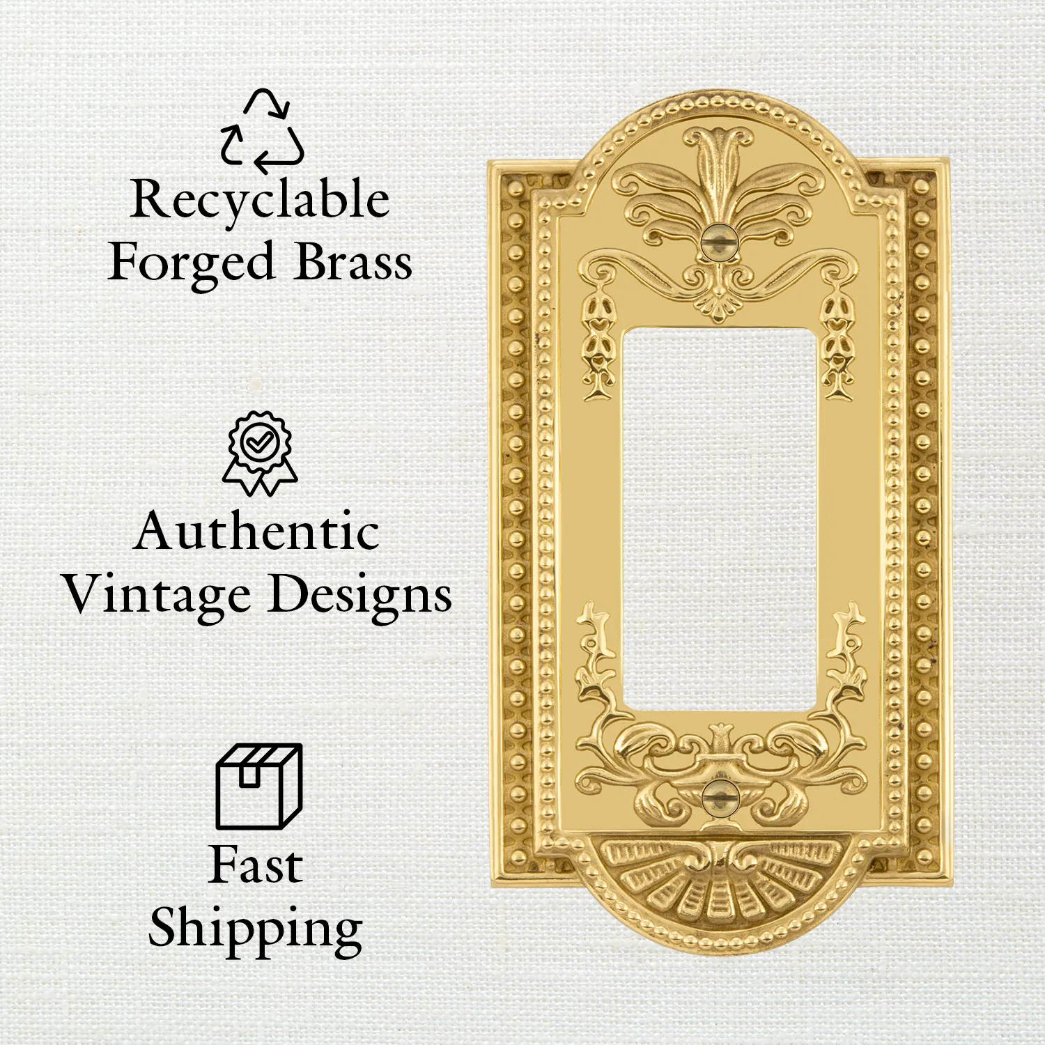 Meadows Switch Plate with Toggle and Rocker in Timeless Bronze