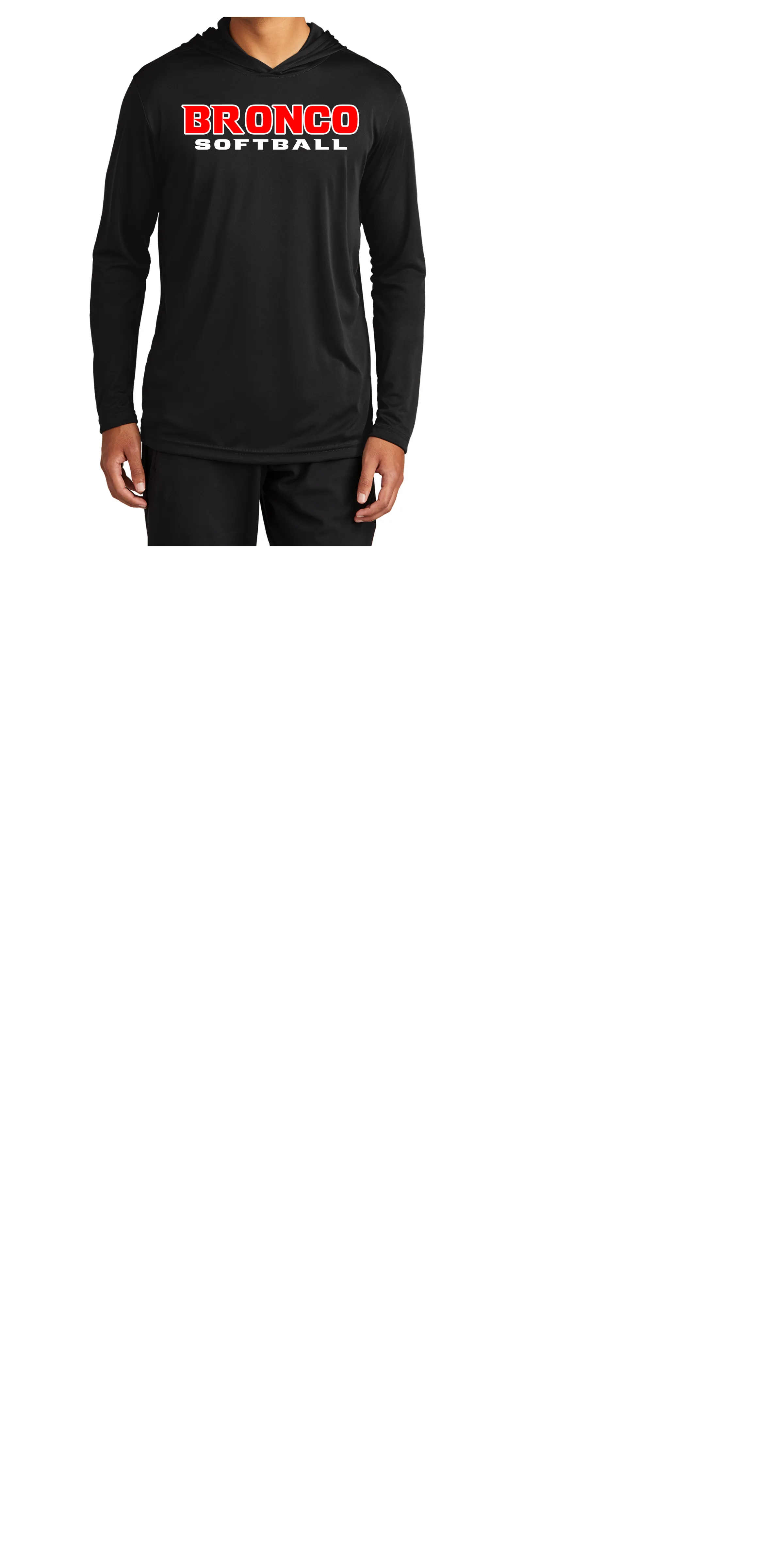 MIDDLEBURG BRONCO  DRIFIT LONG SLEEVE HOODIE