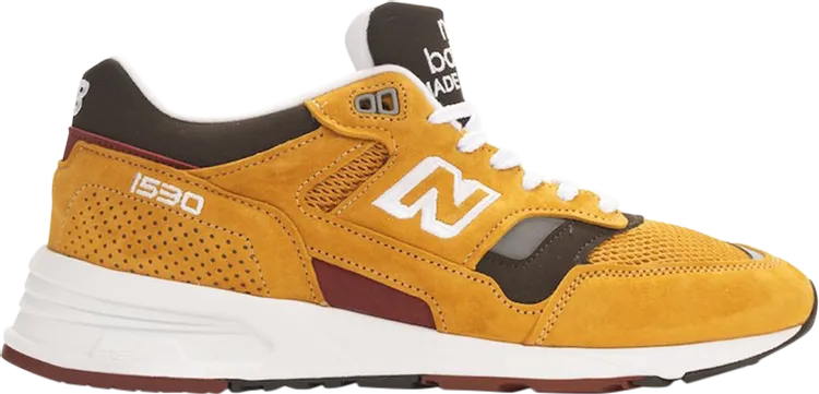 New Balance 1530 'Dark Yellow' sneakers, yellow