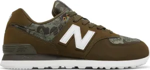 New Balance 574 'Paisley Camouflage' sneakers, green