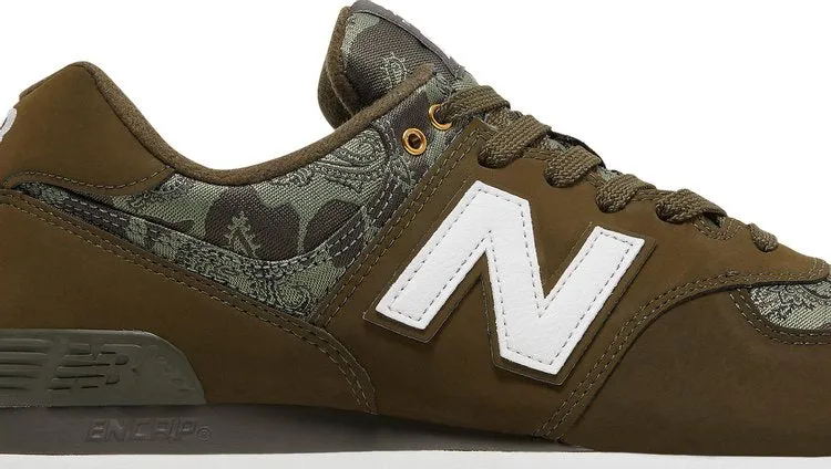 New Balance 574 'Paisley Camouflage' sneakers, green
