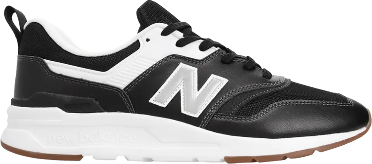 New Balance 997 'Black Silver' sneakers, black
