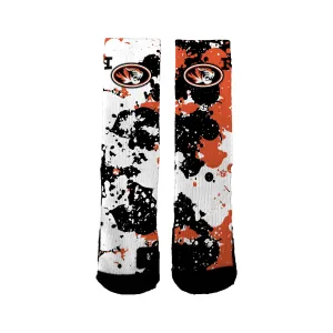 Osmond Lady Tigers Basketball 3 Peat Splatter Socks