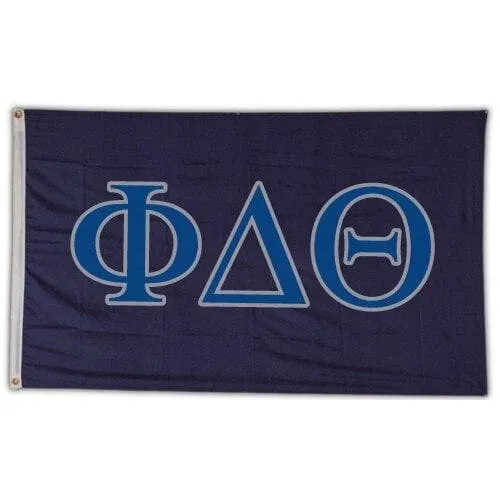 Phi Delt Greek Letter Banner