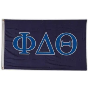 Phi Delt Greek Letter Banner
