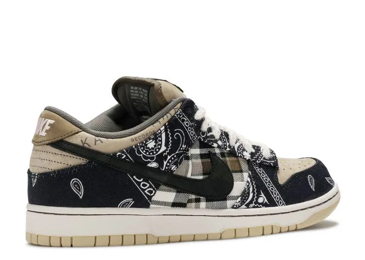 PRE-OWNED Nike SB Dunk Low PRM "TRAVIS SCOTT" CT5053 001