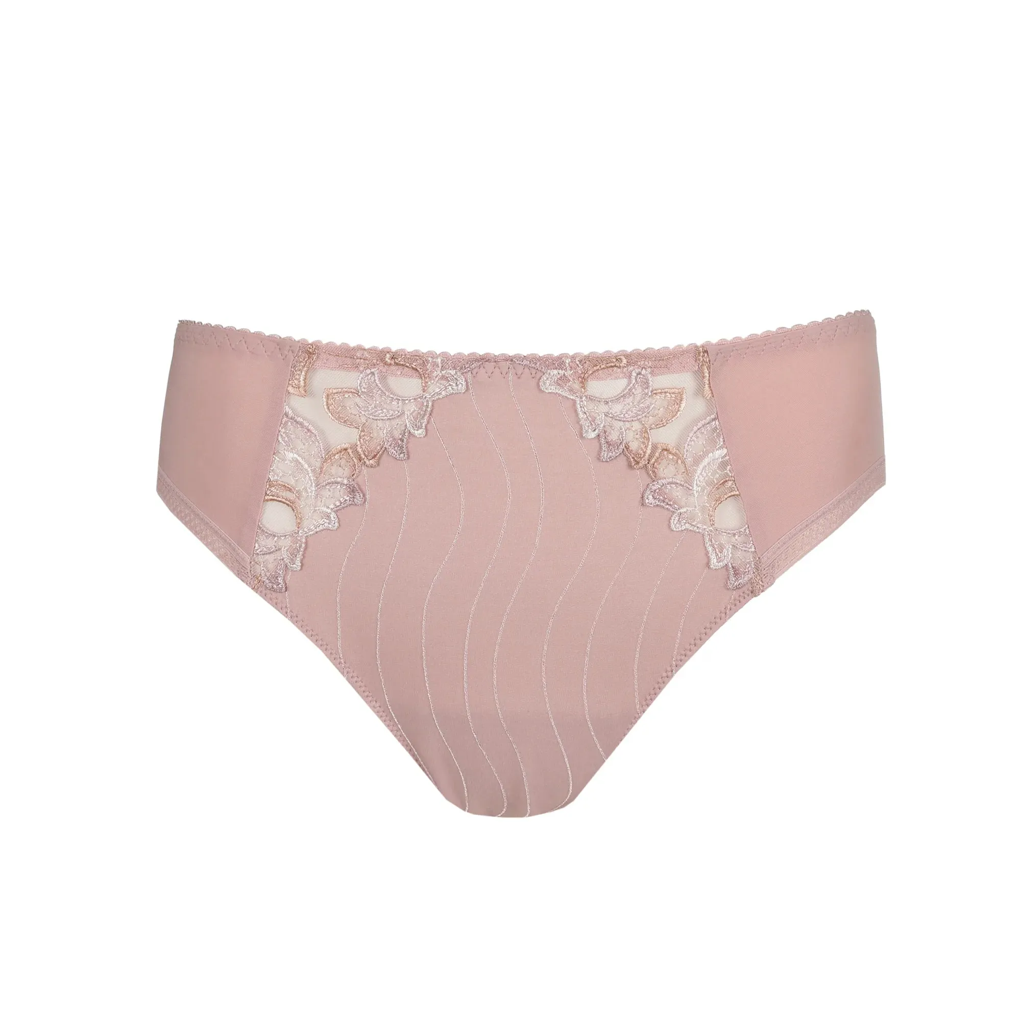 Prima Donna SS24 Deauville Vintage Pink Matching Rio Brief