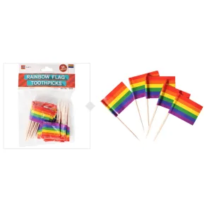 Rainbow Flag Toothpicks