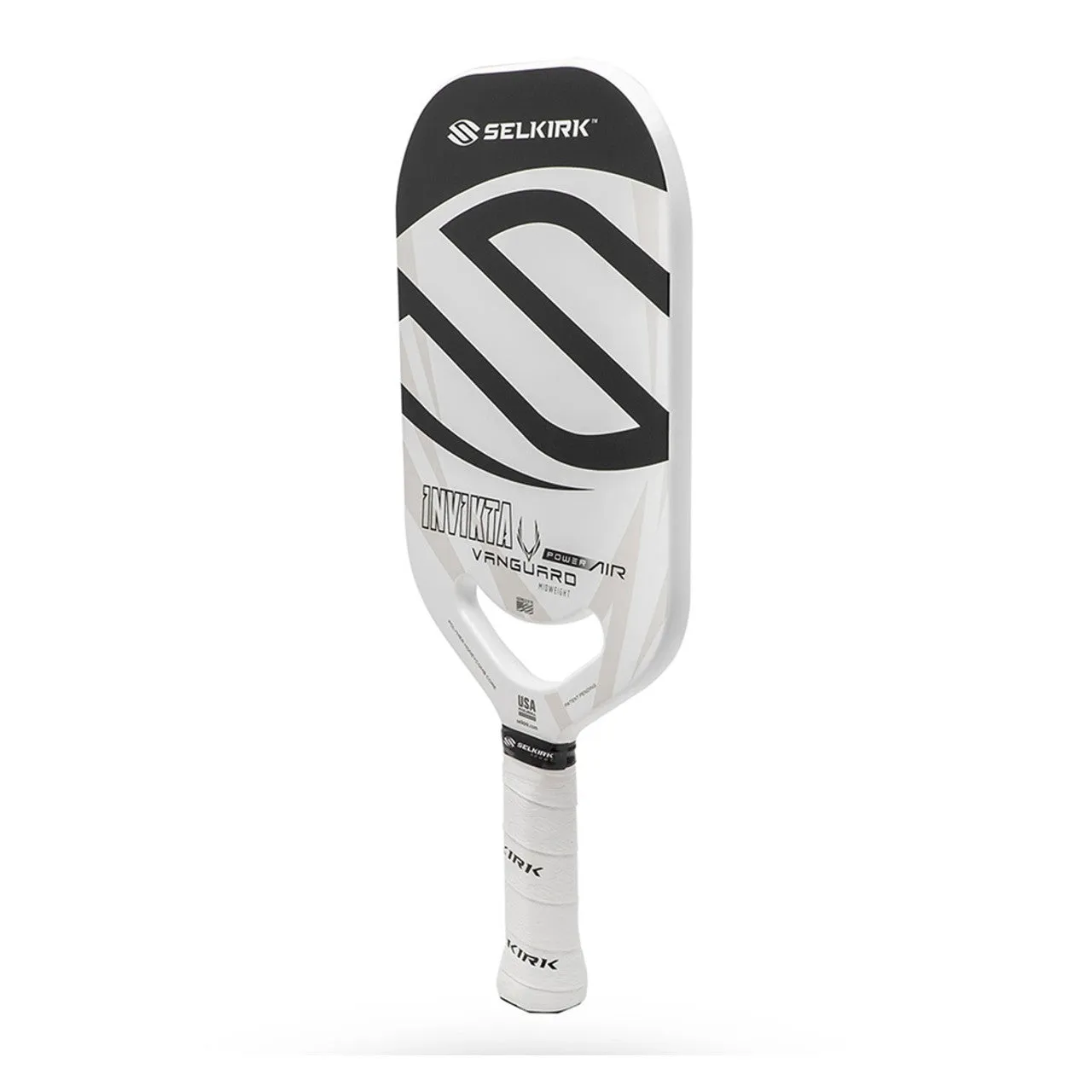 Selkirk VANGUARD Power Air Invikta Pickleball Paddle Black